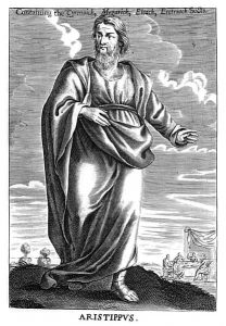 Filosoof Aristippus Geluk